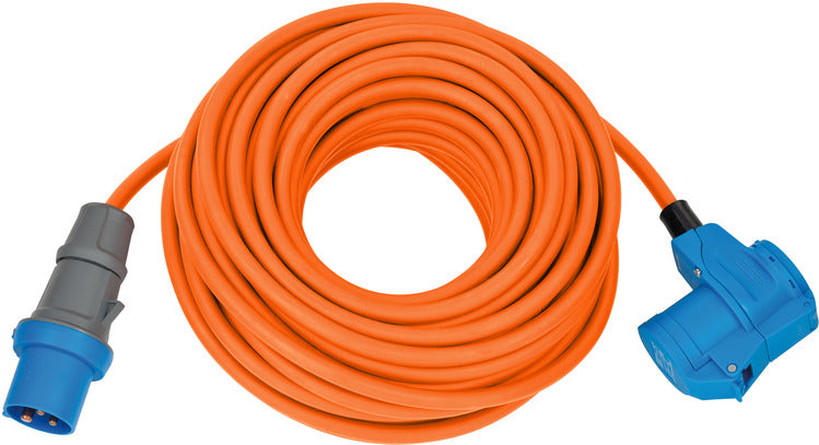 Brennenstuhl CEE Verlängerungskabel 25m mit Winkelkupplung CEE 230V/16A, IP44 Brennenstuhl CEE Verlängerungskabel 25m mit Winkelkupplung CEE 230V/16A, IP44